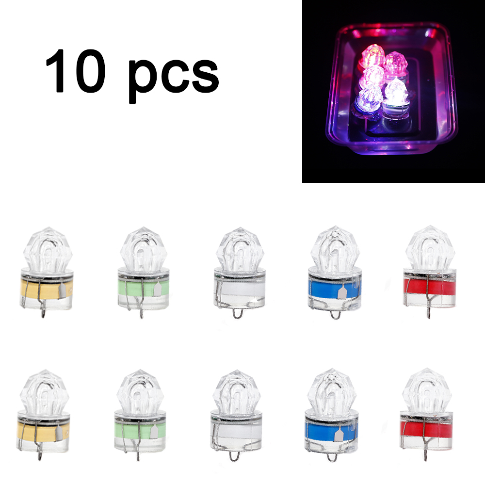 10 pièces lampe de pêche LED s - Underwater Flashlight avis et prix