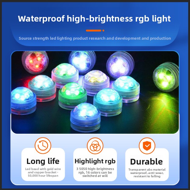 Flash décoratif RGB avec téléc - Underwater Flashlight avis et prix