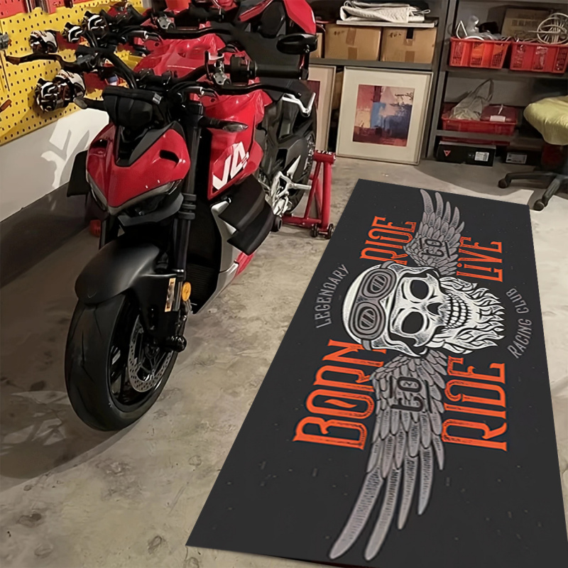 Tapis de moto VIKAMA Born To R - Aqua Sports Club avis et prix